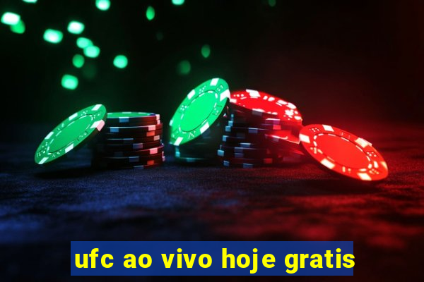 ufc ao vivo hoje gratis